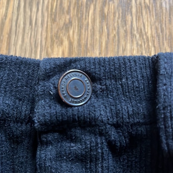 Brandy Melville Juliette Black Corduroy Mini Skirt - Picture 3 of 5